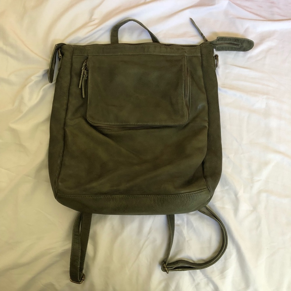 Leather Messenger Bag